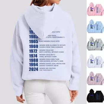 Женская толстовка с цветными блоками, повседневная удобная свободная легкая женская толстовка с длинным рукавом и круглым вырезом XL