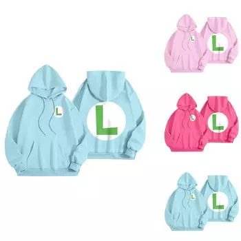 Женская толстовка с цветными блоками, повседневная удобная свободная легкая женская толстовка с длинным рукавом и круглым вырезом S розовый