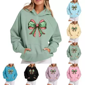 Женская толстовка с длинным рукавом и круглым вырезом, повседневная, с капюшоном и карманом XXL фиолетовый