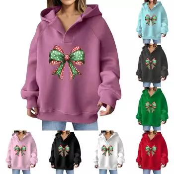 Женская толстовка с длинным рукавом и круглым вырезом, повседневная, с капюшоном и карманом L чёрный