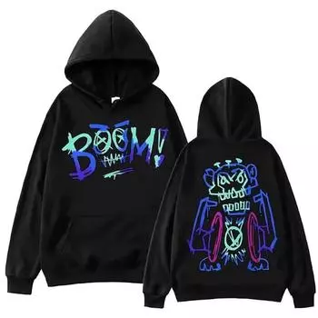Женская толстовка с капюшоном Hot Anime Arcane Jinx Graffiti Hoodie Harajuku Hip Hop Pullover Tops Sweatshirt Fans Gift Hoodies & Hoodies Women s S