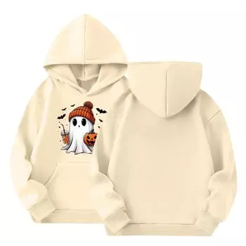 Женская толстовка с капюшоном и градиентным принтом, с длинными рукавами, свободная женская толстовка, толстовка 110 бежевый