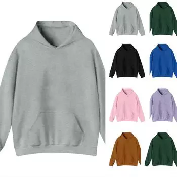 Женская толстовка с капюшоном и градиентным принтом, с длинными рукавами, свободная женская толстовка, толстовка 110 чёрный