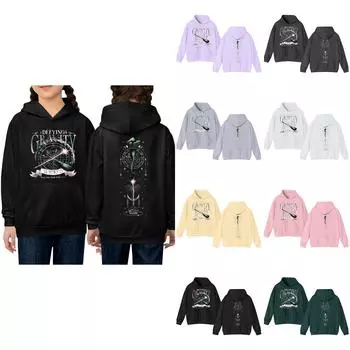 Женская толстовка с капюшоном и градиентным принтом, с длинными рукавами, свободная женская толстовка, толстовка 140 бежевый