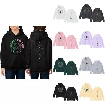 Женская толстовка с капюшоном и градиентным принтом, с длинными рукавами, свободная женская толстовка, толстовка 150