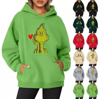 Женская толстовка с капюшоном и круглым вырезом, длинными рукавами и цветочным принтом XL бежевый