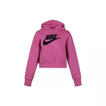 Женская толстовка с капюшоном Nike Sportswear с логотипом фиолетового цвета CJ2035-691 S