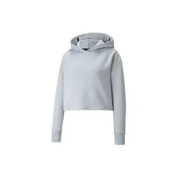 Женская толстовка с капюшоном Puma Studio Yoga Running Training, серая 520993-71 XS