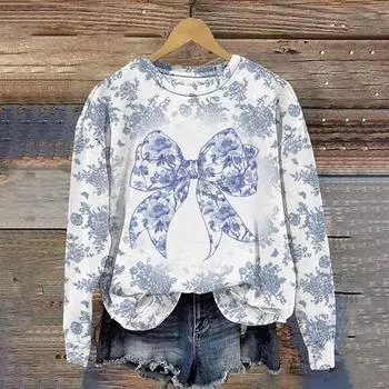 Женская толстовка с капюшоном с круглым вырезом и длинными рукавами, толстовки с принтом рождественской елки в формате 3D, модная одежда для вечеринок, осень-зима, толстовка с капюшоном S