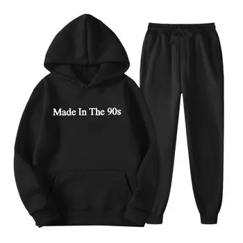 Женская толстовка с принтом, модная мужская толстовка с длинными рукавами, комплект с капюшоном с принтом S