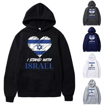 Женская толстовка с принтом, повседневная удобная свободная легкая женская толстовка с длинным рукавом и круглым вырезом L чёрный