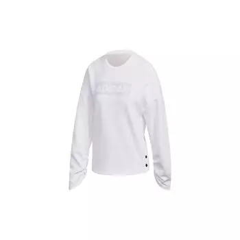Женская толстовка с вышивкой Adidas Crew Neck White FR5980 S