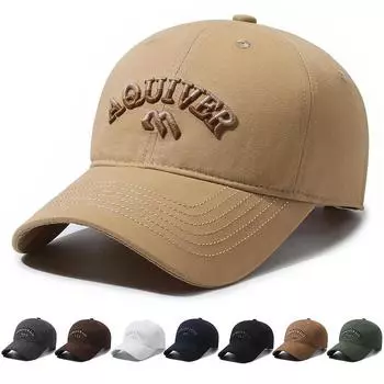 Женская трехмерная кепка с вышивкой букв, бейсболка для мужчин, шляпы с солнцезащитным козырьком, шляпа для рыбалки, кепка с козырьком белый