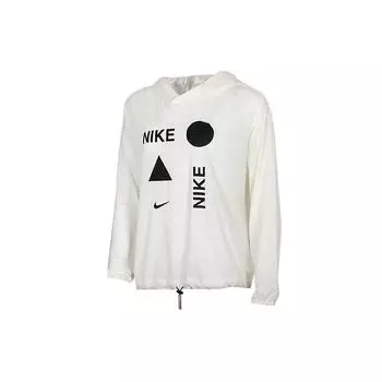 Женская тренировочная худи Nike Icon Clash Dri-FIT, светло-слоновая кость CJ5285-110 M