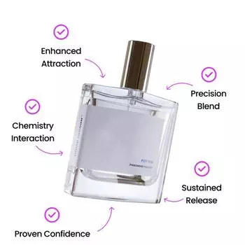Женская туалетная вода Attraction And Confidence Мужской спрей с феромонами длительного действия Мужской спрей для тела Духи 50 мл белый
