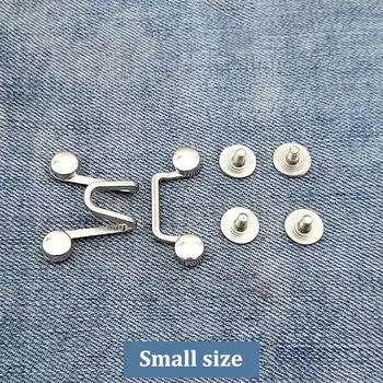 Женская юбка, брюки, джинсы, регулируемый зажим на талии, металлические булавки, аксессуары для одежды