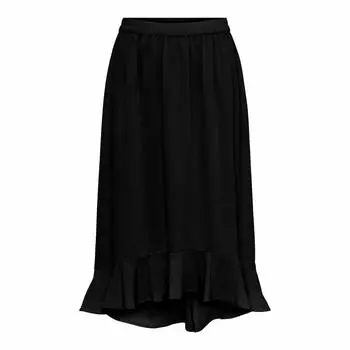 Женская юбка до колен с оборками PIECES