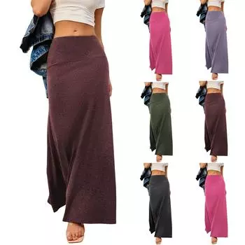 Женская юбка-зонтик Bright Face с высокой талией XXL