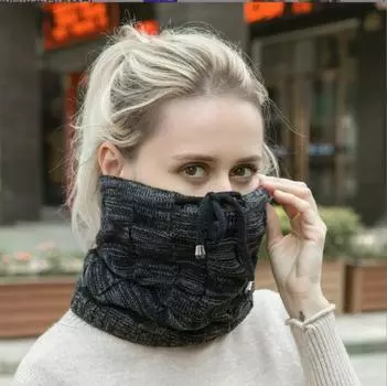 Женская уличная холодная шапка теплая вязаная шапка вязаная шапка унисекс осень зима ветрозащитная шапка для девочки подарок