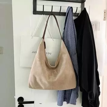 Женская универсальная сумка через плечо с мягкой поверхностью, подвесная, большой емкости, высококачественная сумка, новая для отдыха