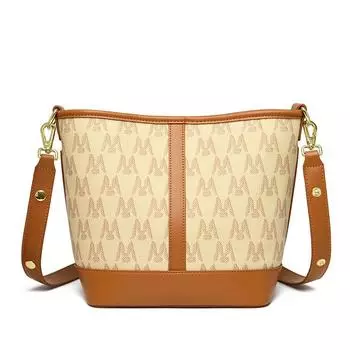 Женская универсальная сумка-ведро для воды, простая и модная сумка через плечо, ощущение высокого класса, сумка-ведро для воды большой емкости, можно носить по диагонали