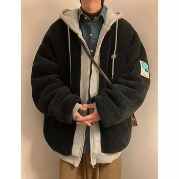Женская утепленная свободная куртка на молнии с утеплителем, зимняя теплая куртка 3XL