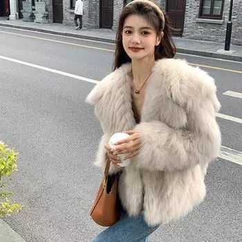 Женская утолщенная теплая парка на осень-зиму, женская повседневная однотонная свободная короткая куртка с большим карманом и капюшоном, верхняя одежда S абрикосовый