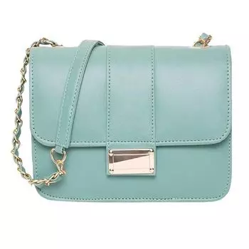 женская вечерняя сумка через плечо с золотой цепочкой