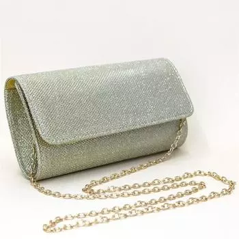 Женская вечерняя вечеринка, блестящий клатч, женский кошелек, свадебная роскошная сумка через плечо с цепочкой, женская сумка, золотистая, серебряная сумка-конверт