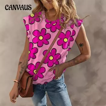 Женская весенне-летняя новая модная универсальная футболка с круглым вырезом и короткими рукавами S розовый