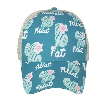 Женская весенне-летняя новинка кактусовый крест эластичная сетка конский хвост бейсболка кепка солнцезащитная шляпа солнцезащитная шляпа Adjustable синий