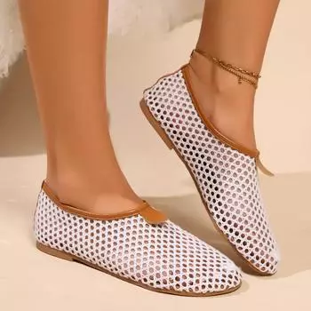 Женская весенняя новая мода с круглым носком, дизайнерская толстая подошва, нескользящая плоская обувь, повседневная, удобная женская обувь с низким верхом 39 белый