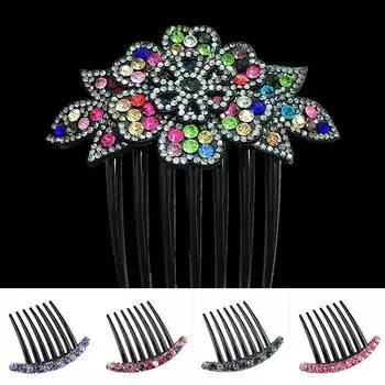 Женская вилка для волос Элегантные гребни для волос Заколки для волос Головной убор Заколки для волос Цветочные шпильки Аксессуары для волос