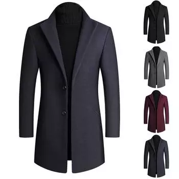 Женская винтажная классическая широкая рубашка с длинным рукавом и тонким свободным карманом из денима L тёмно-синий