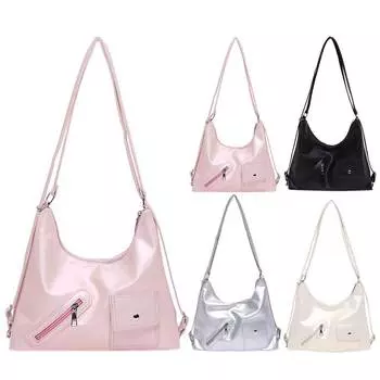 Женская винтажная сумка через плечо с регулируемым ремешком, ретро-сумка через плечо, сумка для свиданий для девочек чёрный