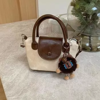 Женская винтажная сумка весна/лето, повседневная сумка через плечо, сумка-ведро