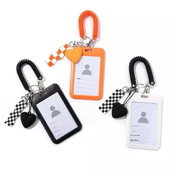 Женская визитница и брелок: Дизайн Chessboard Love для открыток и школьных сумок