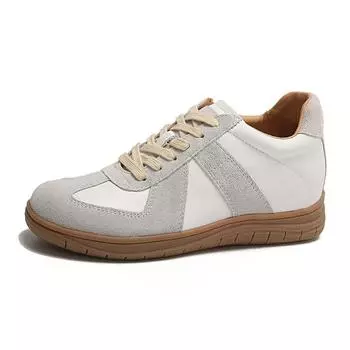 Женская внутренняя обувь, увеличивающая рост, кроссовки, дышащая спортивная обувь 4 см для женщин, повседневная модная обувь для активного отдыха на открытом воздухе для женщин 35 серебряный