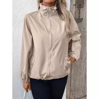 Женская водонепроницаемая одежда для спорта на открытом воздухе, непромокаемая одежда для отдыха, повседневная куртка, женский топ S армия зеленый