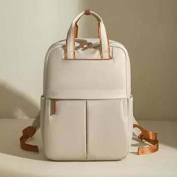 Женская водонепроницаемая сумка для студента из ткани Оксфорд, простая, вместительная сумка для компьютера