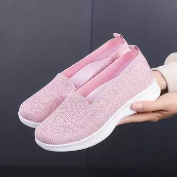 Женская вулканизированная обувь, высококачественные кроссовки для пар, туфли на плоской подошве, мужские мокасины, большие размеры, дышащая сетка, кроссовки для ходьбы 36 серый