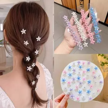 Женская заколка для волос, модные аксессуары для одежды, мини-головной убор с когтями, аксессуары для волос, пряжка для волос, новый головной убор, коса для волос фиолетовый