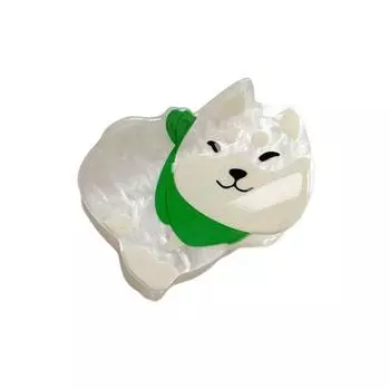 Женская заколка для волос мультяшная кошка собака форма краб для волос противоскользящие зубцы большой размер затылок акула заколка для волос аксессуары для волос G