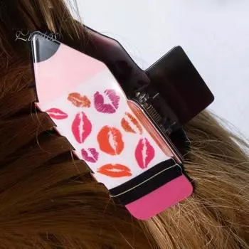 Женская заколка для волос с рисунком в виде сердца в форме карандаша Заколка для волос Задняя головка для душа Акула Аксессуары для волос для школы A