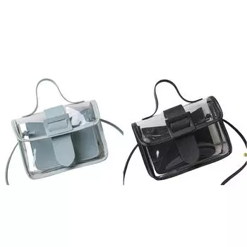 Женская желейная маленькая сумка через плечо, повседневная женская сумка через плечо (зеленый) .