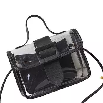 Женская желейная маленькая сумка через плечо, повседневная женская сумка через плечо (зеленый) *