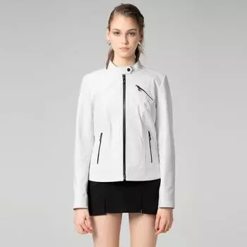 Женская, женская куртка из натуральной кожи, женская куртка