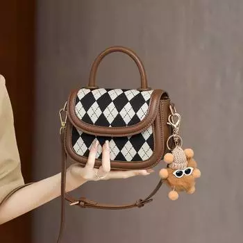 Женская женская сумка через плечо, сумка весна/лето, легкая роскошная сумка-седло