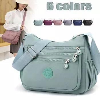 Женская женская сумка-мессенджер с несколькими карманами, сумки через плечо, праздничная сумка через плечо фиолетовый