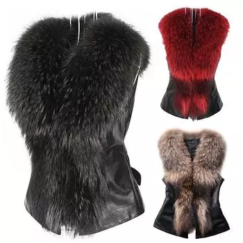 Женская зимняя короткая куртка с воротником из меха енота, куртка из искусственного меха, осенняя новинка